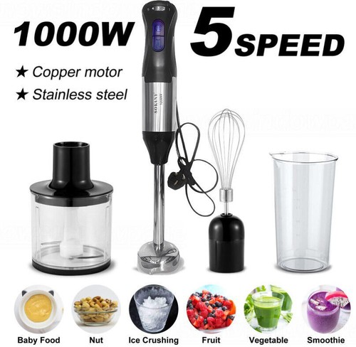 Hand blender 1000w - 4-in-1,