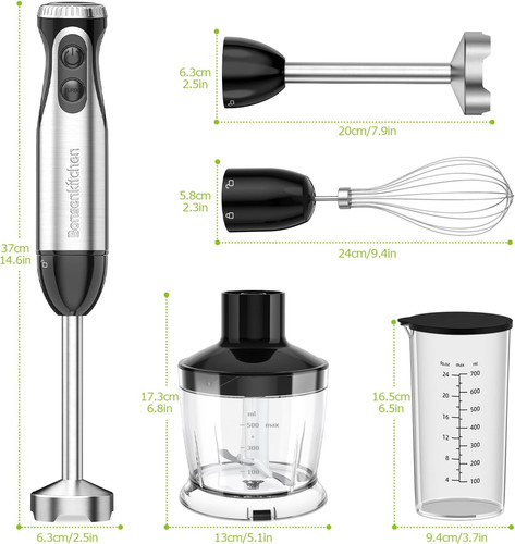 Bonsenkitchen 1000w 1 - 1000w, 4-in-1