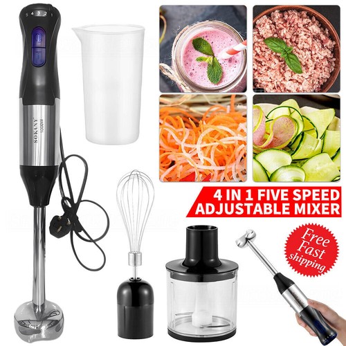 Hand blender 1000w - 4-in-1,