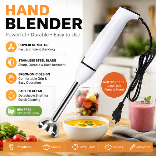 Hand blender 400w electric - hand,