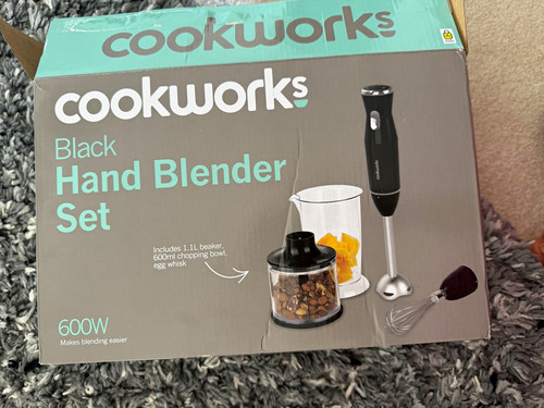 New cookworks black - black, hand